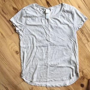 Cream and Black poka dot T-shirt